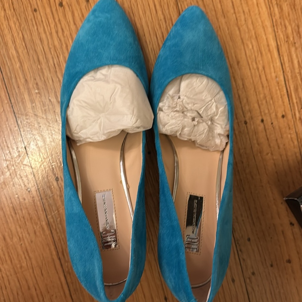 INC zita Pumps Aqua never Worn